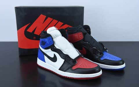 乔丹Air Jordan 1 TOP3 AJ1 黑红鸳鸯 AJ1高帮篮球鞋纯原版本 货号：555088-026