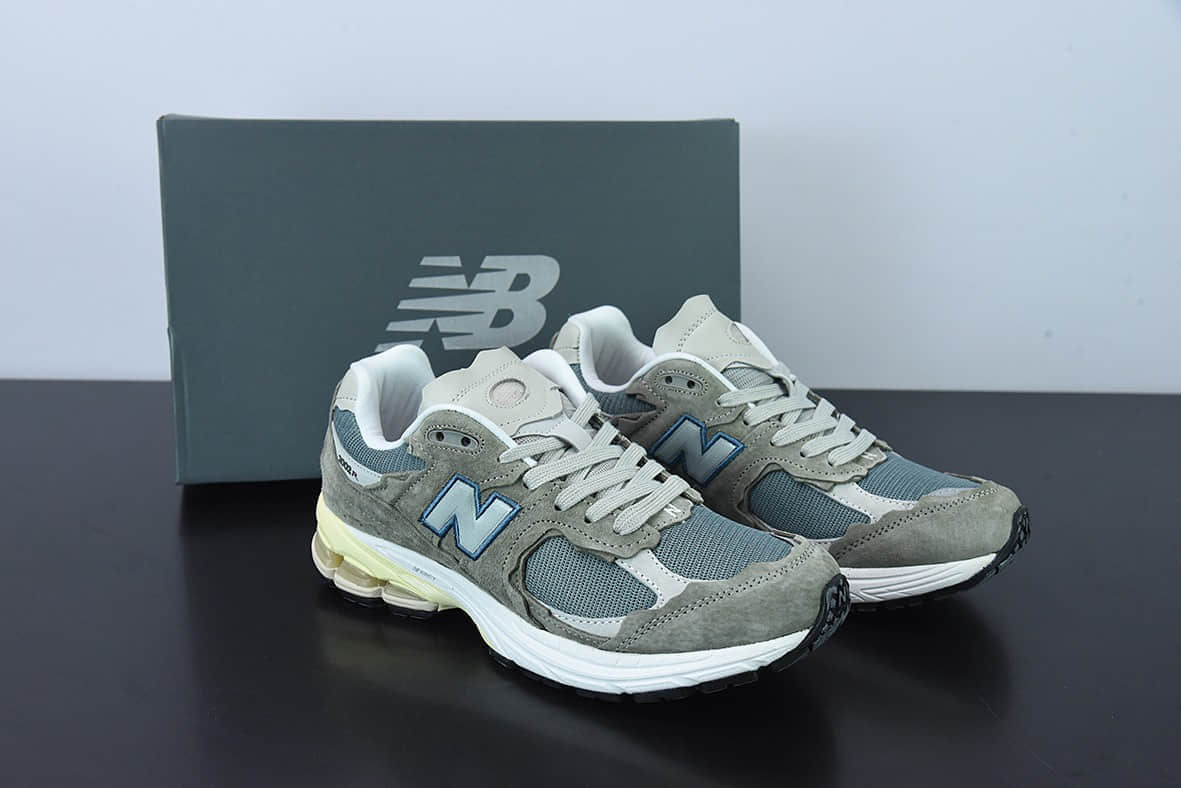 新百伦New Balance 2002R系列灰蓝复古休闲跑步鞋纯原版本 货号：M2002RDD