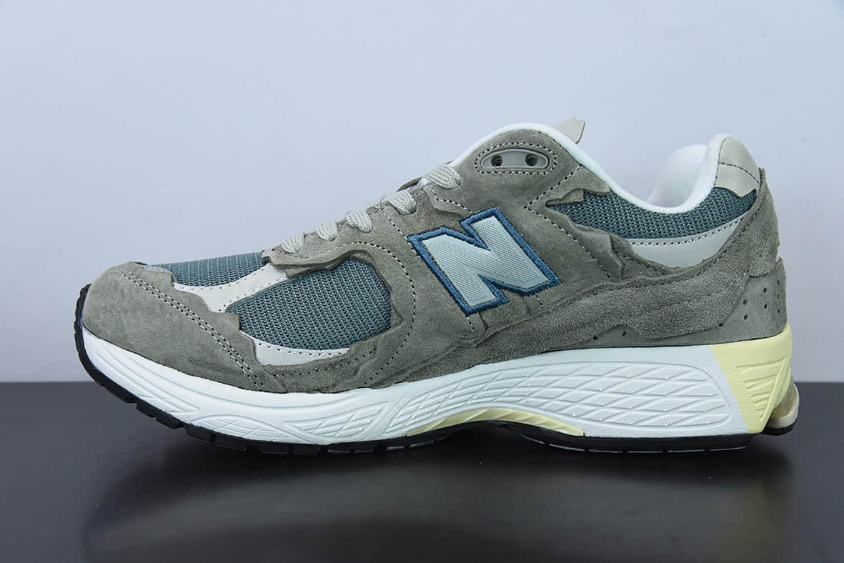 新百伦New Balance 2002R系列灰蓝复古休闲跑步鞋纯原版本 货号：M2002RDD