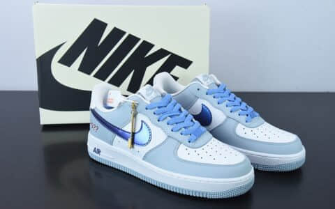 耐克Nike Air Force 1 Low '07 “Anniversary”“周年庆”白蓝空军一号低帮休闲板鞋纯原版本 货号：CW1888-609