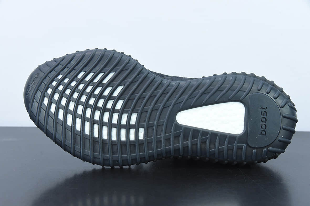 阿迪达斯Adidas Yeezy Boost 350V2 椰子350系列黑武士黑玛瑙爆米花休闲跑鞋纯原版本 货号：HQ4540