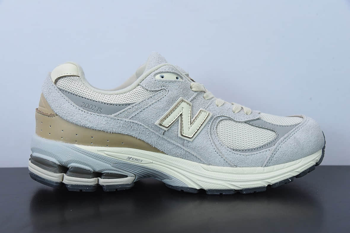 新百伦New Balance 2002系列米白金复古休闲跑步鞋纯原版本 货号：M2002RSA