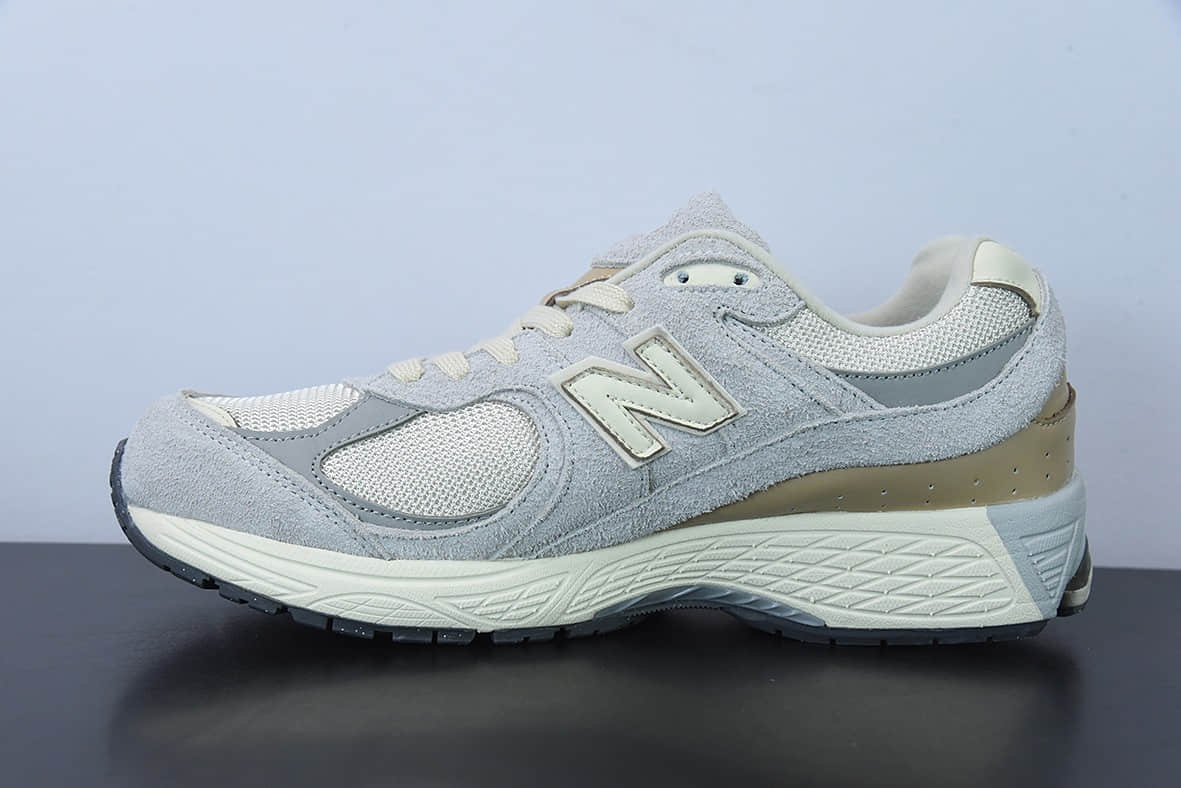 新百伦New Balance 2002系列米白金复古休闲跑步鞋纯原版本 货号：M2002RSA