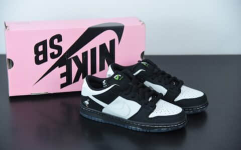 耐克Nike Staple x Dunk SB Low Pro OG 联名款黑白鸽子低帮休闲板鞋纯原版本 货号：BV1310-013