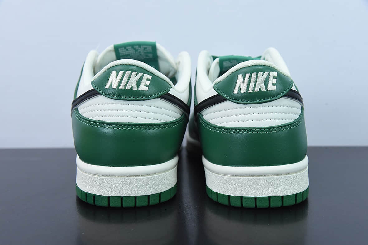 耐克Nike SB Dunk Low 黑钩绿白彩票扣篮系列低帮休闲板鞋纯原版本 货号：DR9654-100