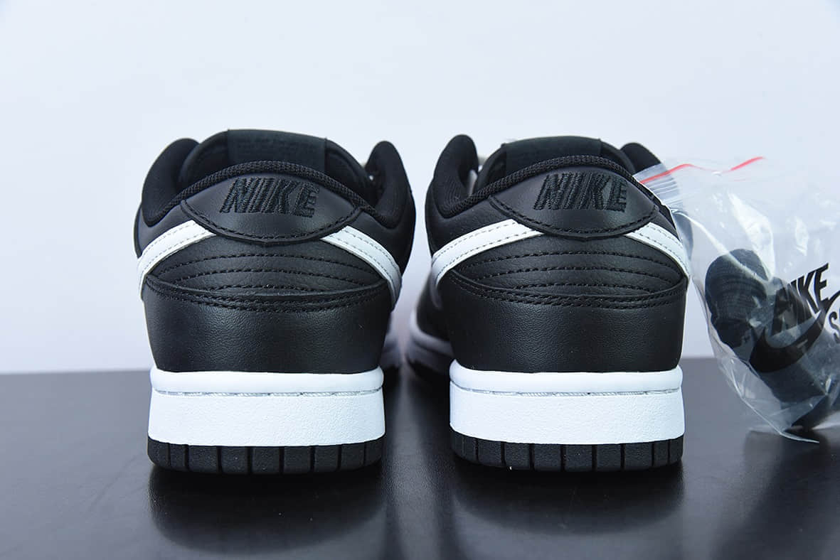 耐克Nike Dunk Low 黑白低帮复古休闲板鞋纯原版本 货号：DJ6188-002