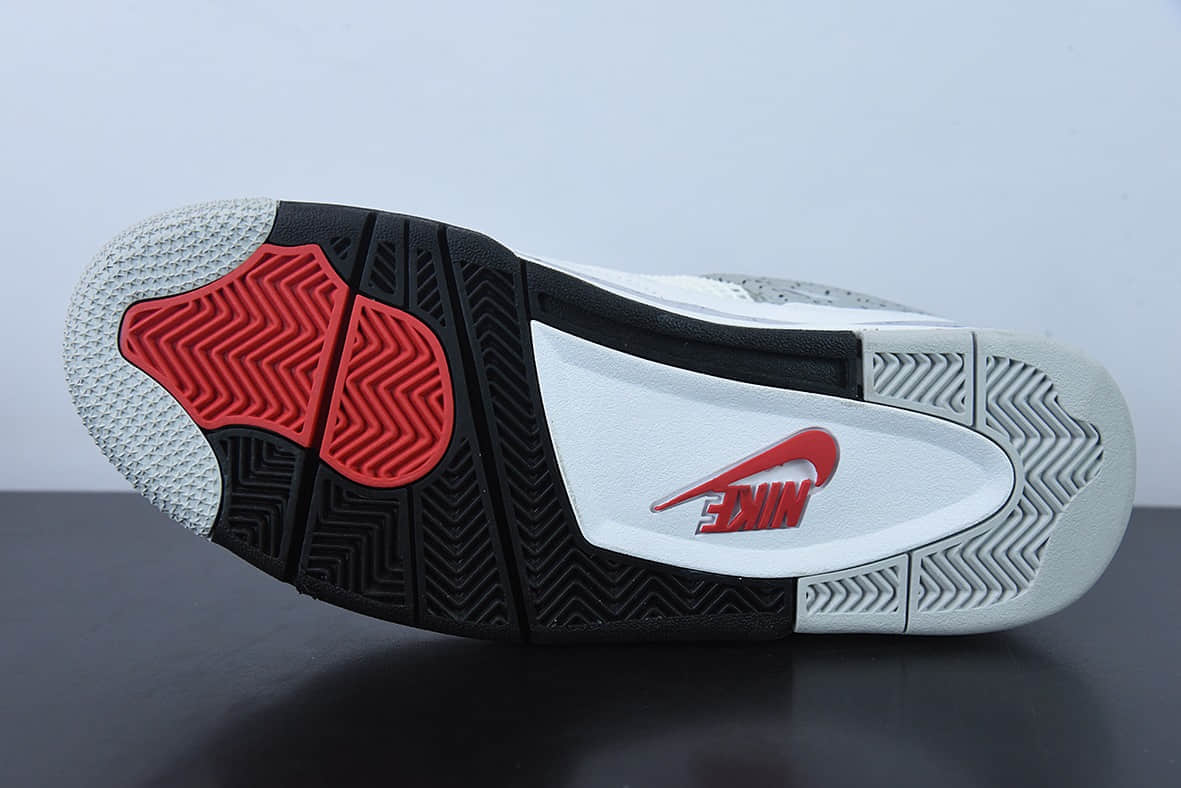 乔丹Air Jordan 4 Retro  White Cement  AJ4 白水泥男子文化休闲篮球鞋纯原版本 货号：840606-192