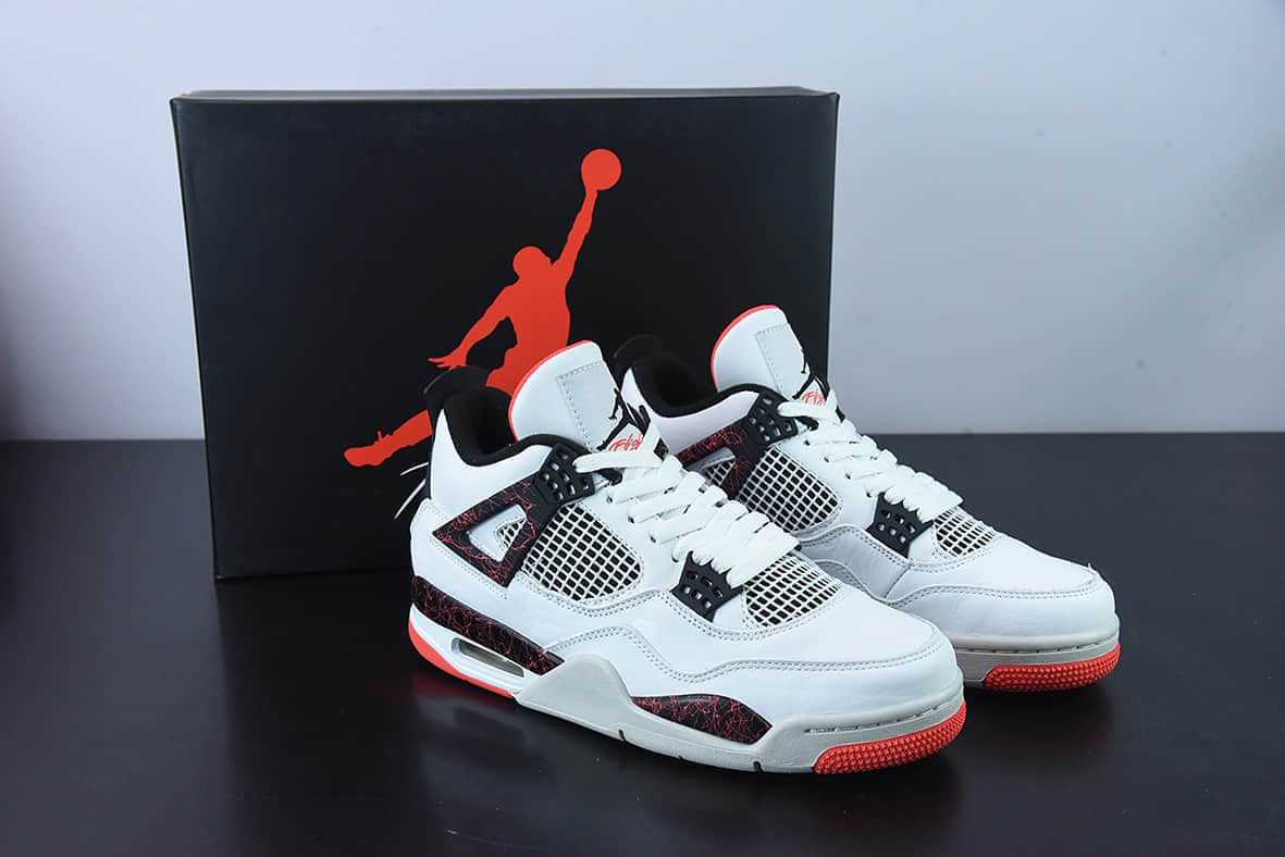 乔丹Air Jordan 4 Retro  Hot Lava  AJ4 热熔岩男子文化篮球鞋纯原版本 货号：308497-116