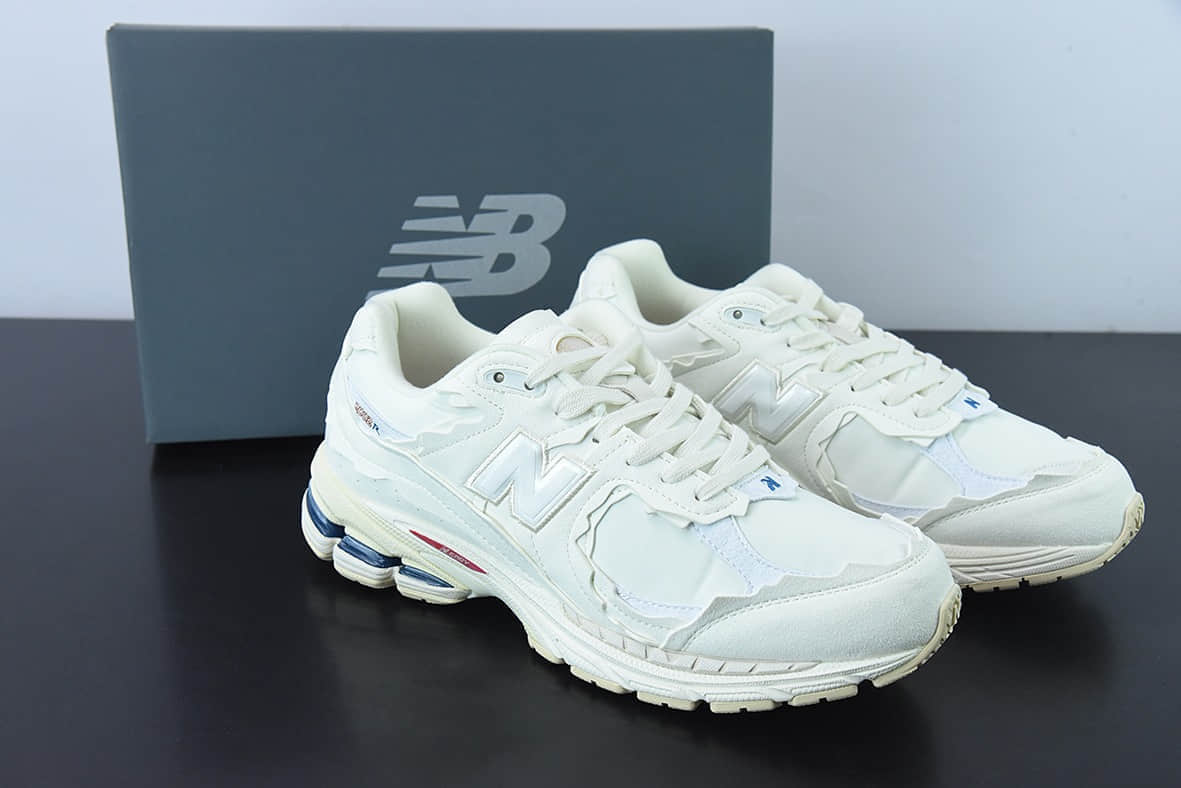 新百伦 New Balance  Refined Pack  2002R系列海盐白复古休闲跑步鞋纯原版本 货号：M2002RDC