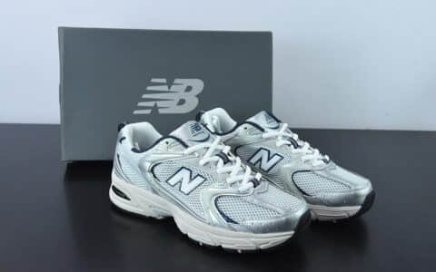 新百伦New Balance 530系列深蓝银复古休闲慢跑鞋纯原版本 货号：MR530KA