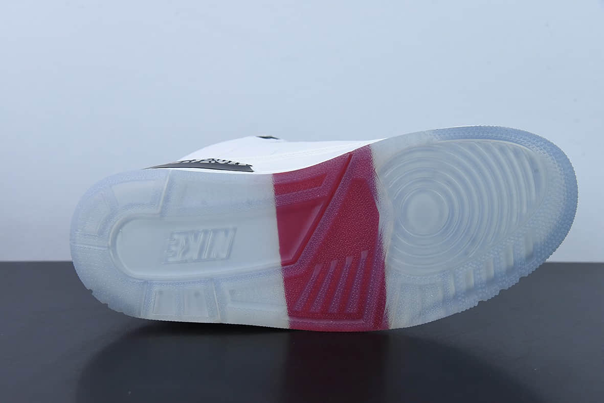 乔丹Air Jordan 3 Retro AJ3白水泥男子文化篮球鞋纯原版本 货号：923096-101