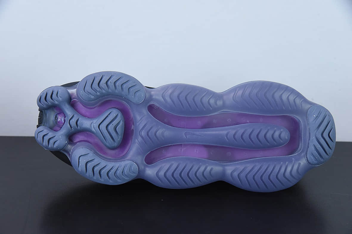 耐克Nike Air Max Scorpion Fk 耐克2022新款梦幻黑紫全掌次世代气垫跑鞋纯原版本 货号：DR0888-001