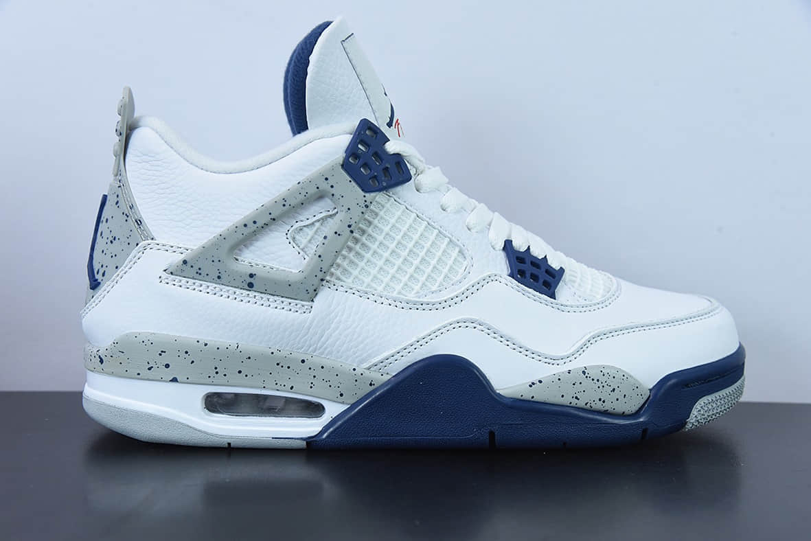 乔丹Air Jordan 4 Retro Midnight Navy AJ4 乔4午夜蓝男子文化篮球鞋纯原版本 货号：DH6927-140