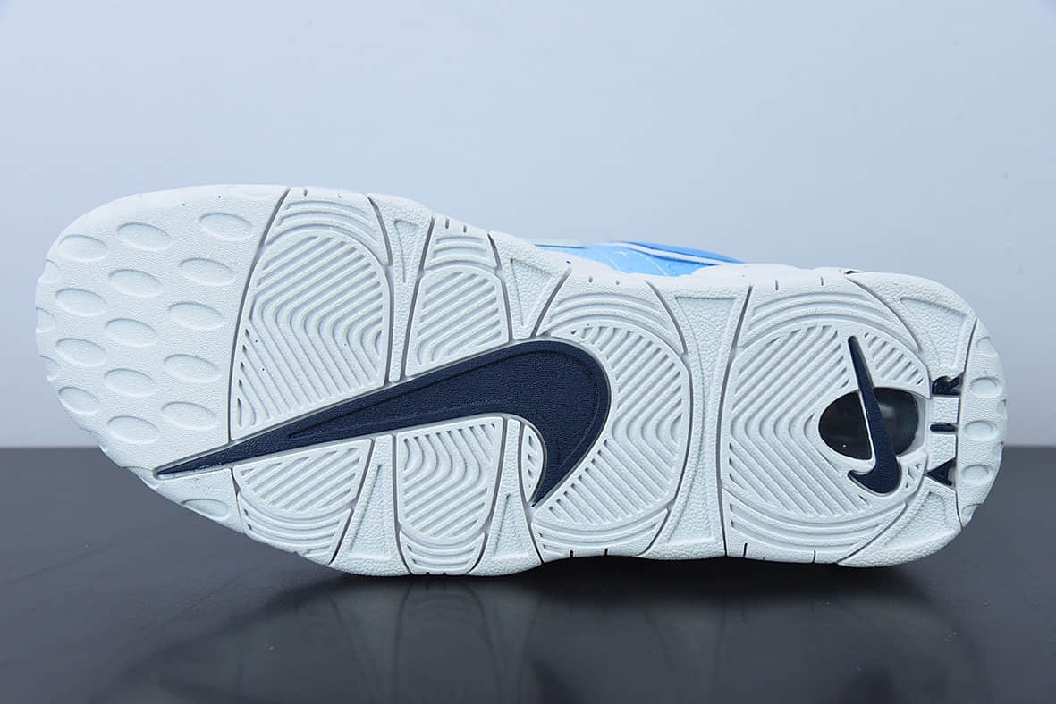耐克Nike Air More Uptempo96 皮蓬大AIR蓝天白云复古篮球鞋纯原版本 货号：DH9719-100