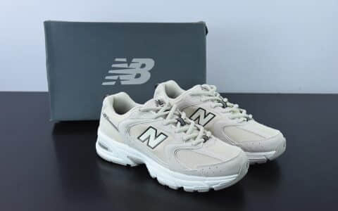 新百伦New Balance 530系列米浅紫色复古休闲慢跑鞋纯原版本 货号：MR530SH