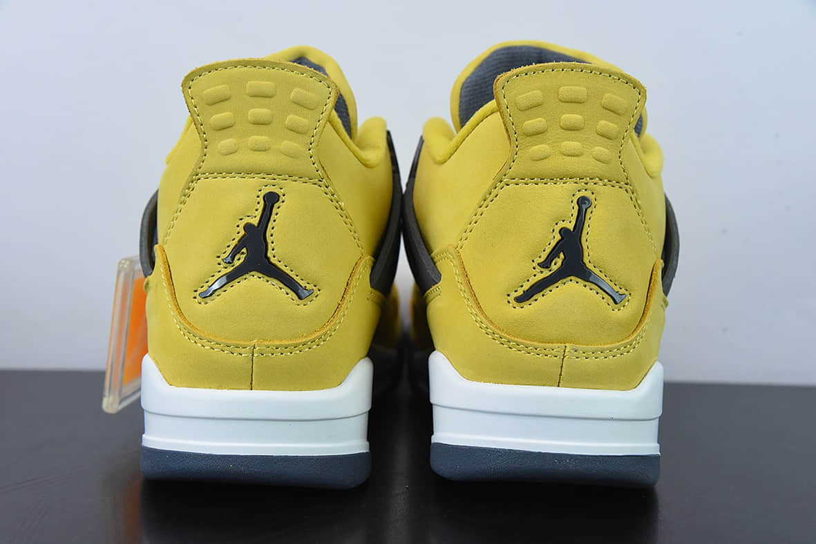 乔丹Air Jordan 4 Retro LightningAJ4 电母黄闪电男子文化篮球鞋纯原版本 货号：CT8527-700