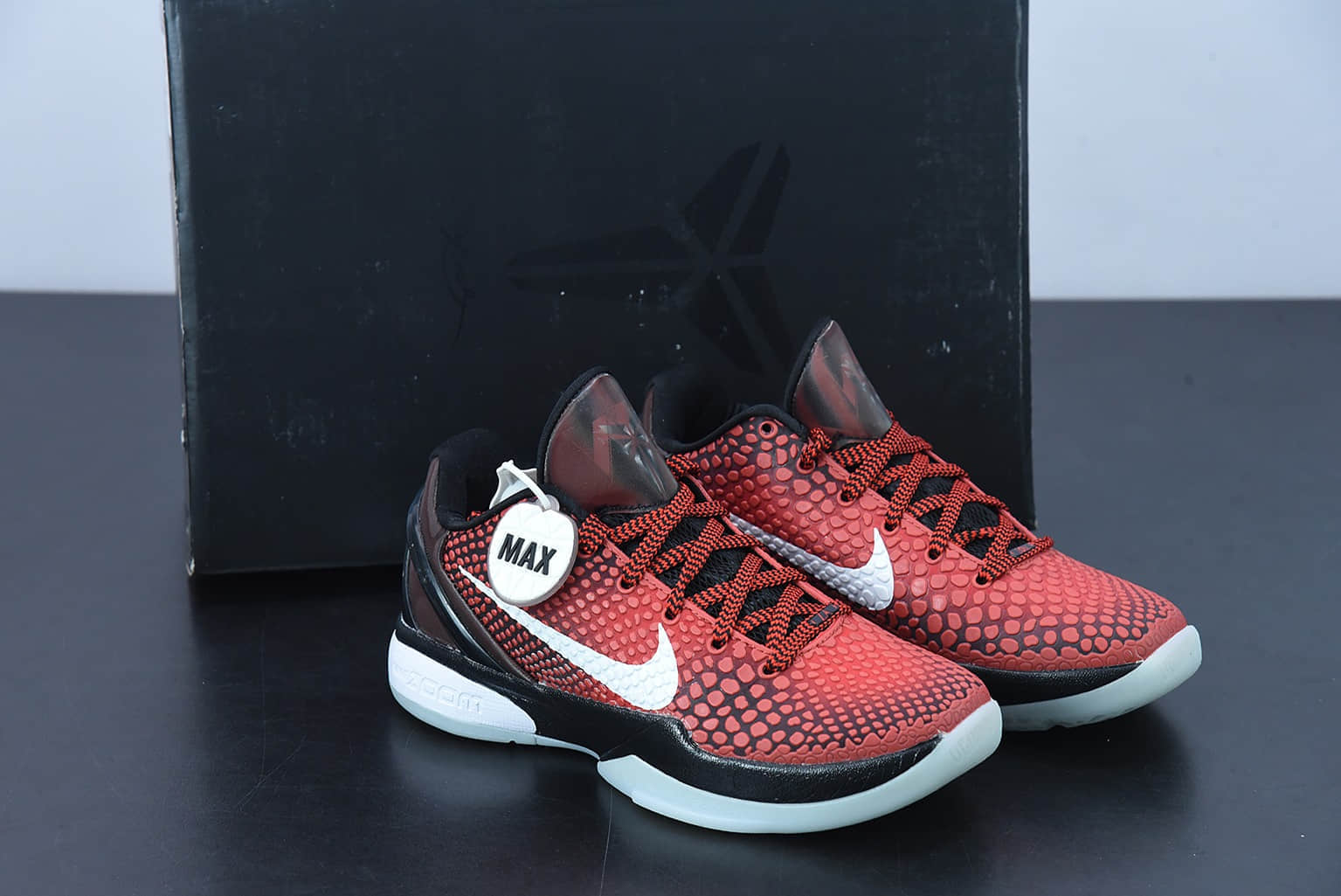 科比Kobe 6 Protro“All-Star”全明星2021复刻红蛇纹专业实战篮球鞋纯原版本 货号：DH9888-600