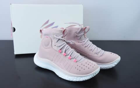 安德玛库里 Under Armour Curry 4 安德玛库里4代粉色高帮篮球鞋纯原版本 货号：3024861-600