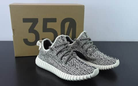 阿迪达斯Adidas Yeezy Boost 350 Boost OGTurtle Dove350初代白黑灰原色百搭轻便休闲运动慢跑鞋纯原版本 货号：AQ4832