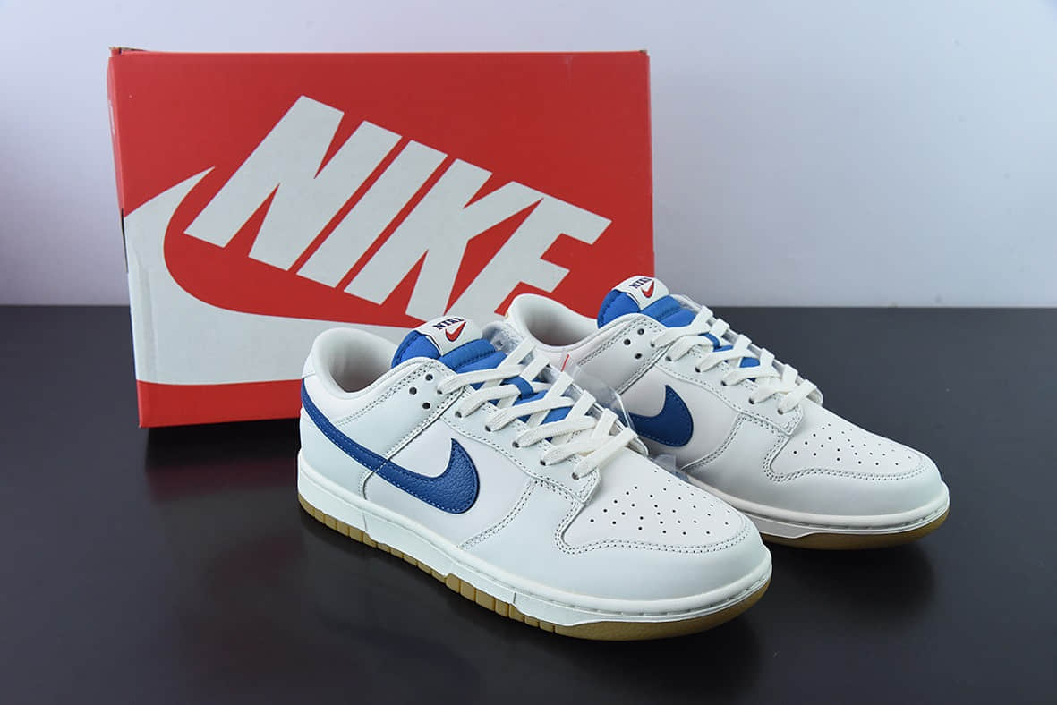 耐克Nike Dunk Low Retro 白蓝SB低帮休闲板鞋纯原版本 货号：DX3198-133