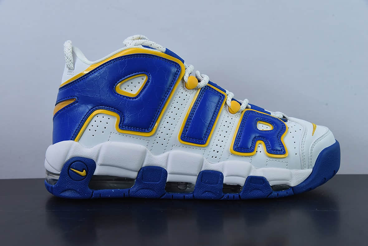 耐克Nike Air More Uptempo 大AIR皮蓬白蓝复古篮球鞋纯原版本 货号：DZ2759-141