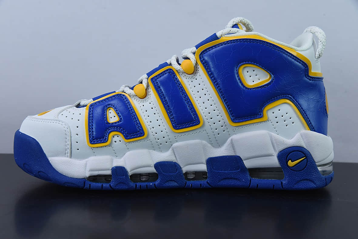 耐克Nike Air More Uptempo 大AIR皮蓬白蓝复古篮球鞋纯原版本 货号：DZ2759-141