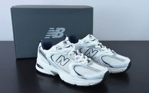 新百伦New Balance 530系列灰银蓝复古休闲慢跑鞋纯原版本 货号：MR530SG
