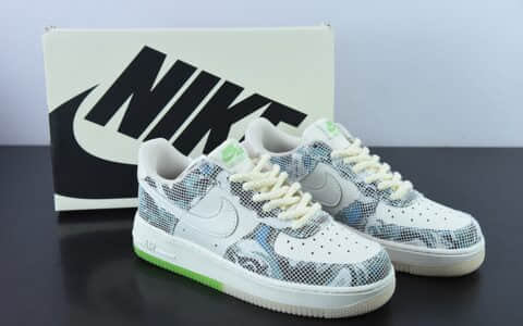 耐克Nike Air Force 1“Lion dance” 醒狮绿国潮风空军一号低帮休闲板鞋纯原版本 货号：CW1888-716