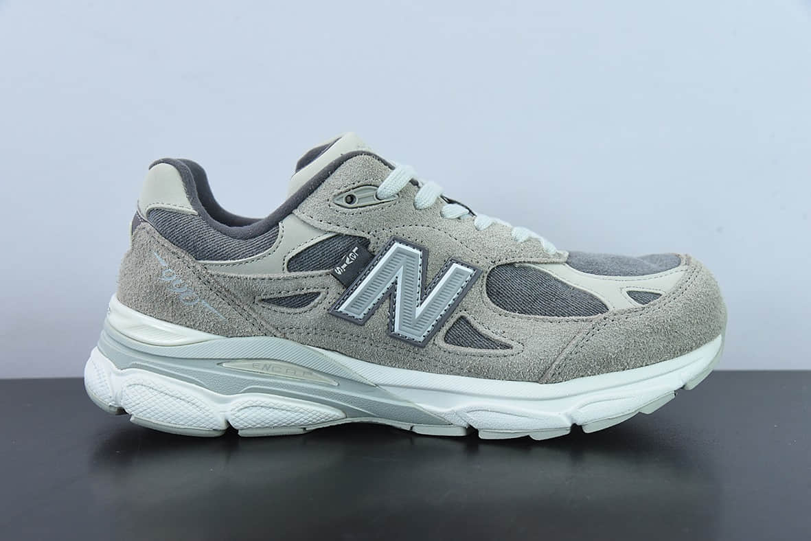 新百伦New Balance Levi's x New Balance NB990V3 李维斯联名灰牛仔第三代总统复古慢跑鞋纯原版本 货号：M990LV3