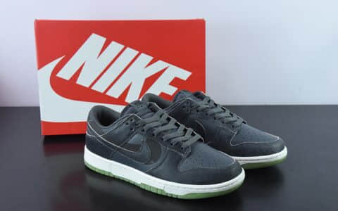 耐克Nike SB Dunk LowIron Grey碳灰双钩3M扣篮系列低帮休闲运动滑板板鞋纯原版本 货号：DQ7681-001