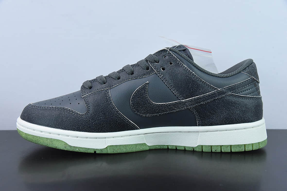 耐克Nike SB Dunk LowIron Grey碳灰双钩3M扣篮系列低帮休闲运动滑板板鞋纯原版本 货号：DQ7681-001