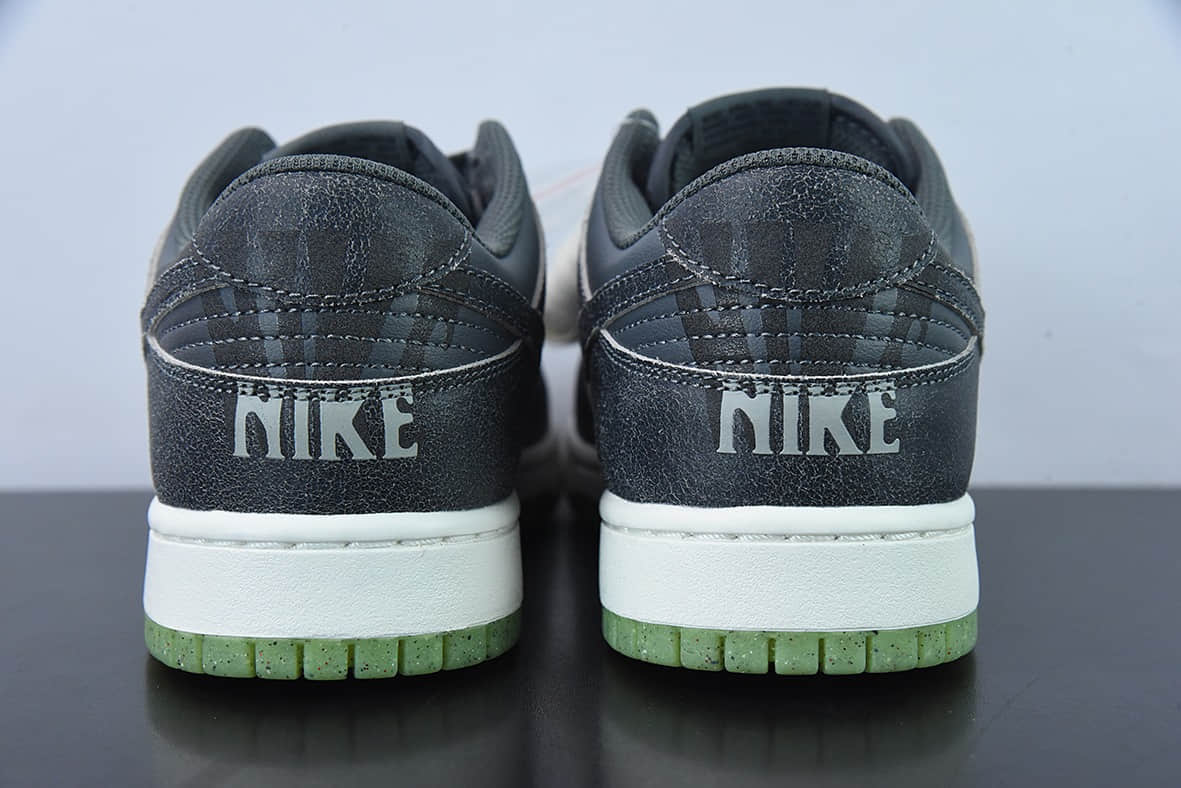 耐克Nike SB Dunk LowIron Grey碳灰双钩3M扣篮系列低帮休闲运动滑板板鞋纯原版本 货号：DQ7681-001