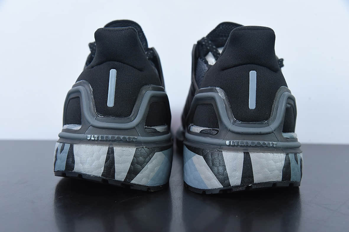 阿迪达斯Adidas Ultra Boost 20 6.0灰黑厚底爆米花跑鞋纯原版本 货号：FV8329