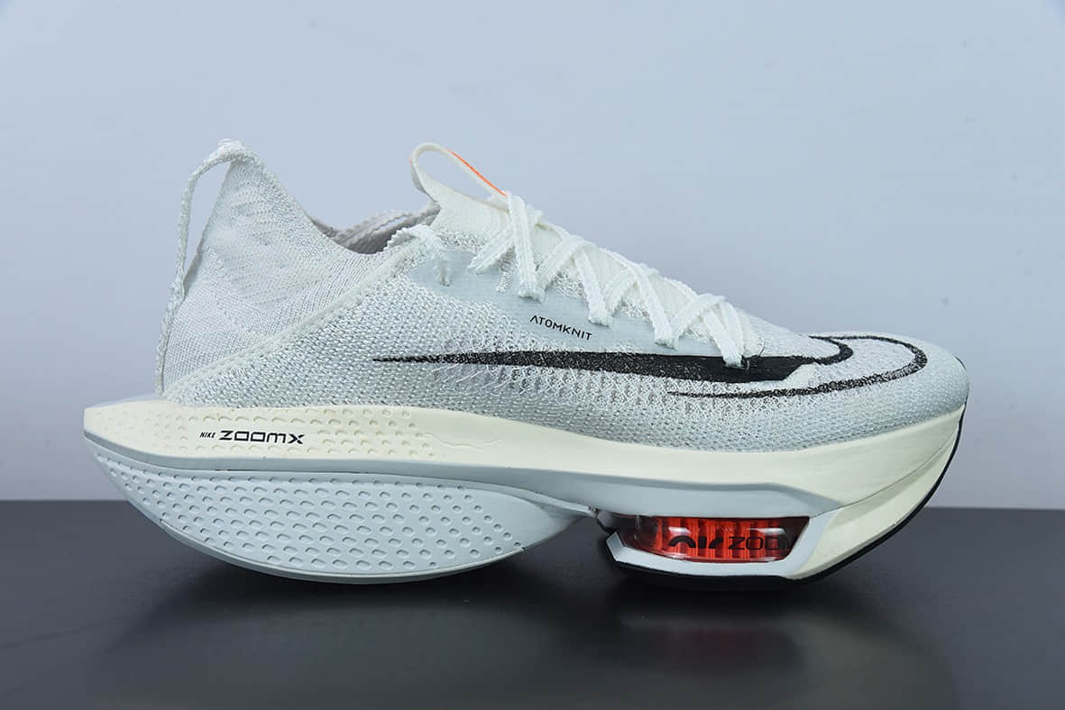 耐克Nike Air Zoom Alphafly NEXT% 2 Proto 马拉松3.0黑白高性能跑鞋纯原版本 货号：DJ6206-100