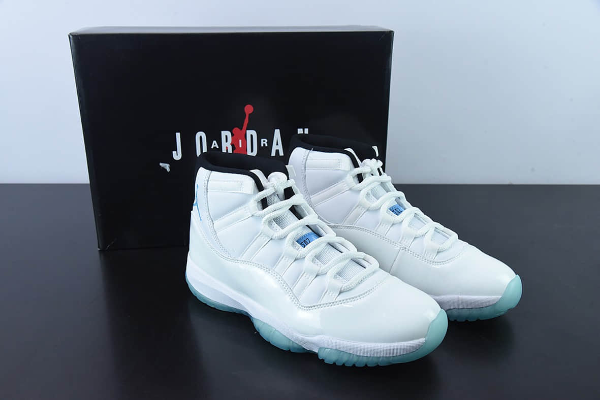 乔丹Air Jordan 11 Legend Blue AJ11 乔11传奇蓝高帮篮球鞋纯原版本 货号：378037-117