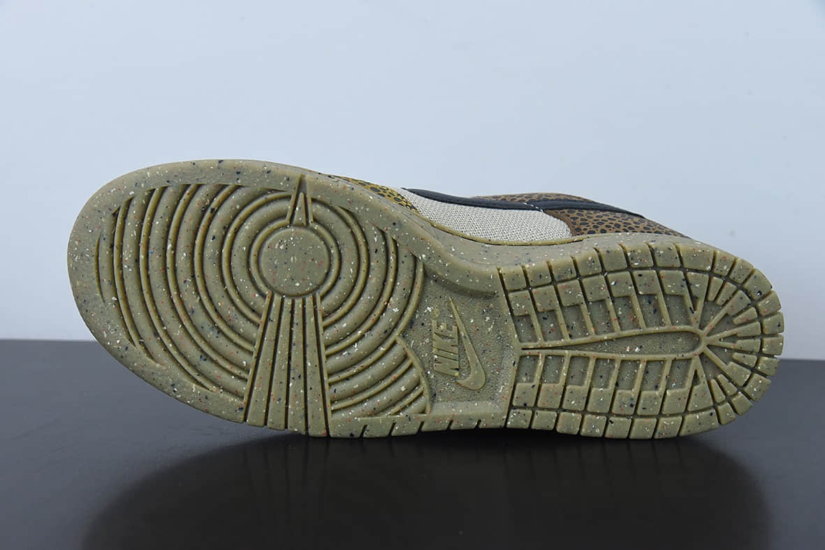 耐克Nike Dunk Low Safari 石斑纹SB低帮复古休闲板鞋纯原版本 货号：DX2654-200