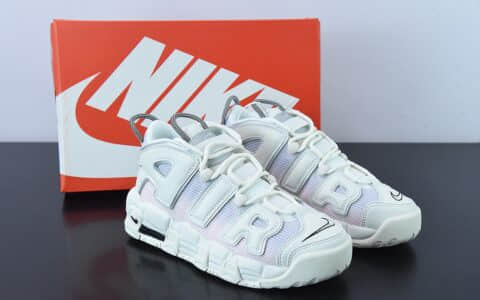 耐克Nike Air More Uptempo 96 QS 皮蓬初代系列梦幻粉紫渐变经典高街百搭休闲运动文化篮球鞋纯原版本 货号： DQ0514-100