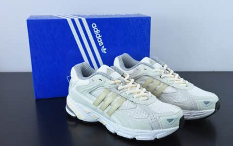 阿迪达斯Adidas Originals Response CLCrystal White响应CL系列浅灰奶黄老爹风复古透气缓震休闲运动慢跑鞋纯原版本 货号：GZ1562