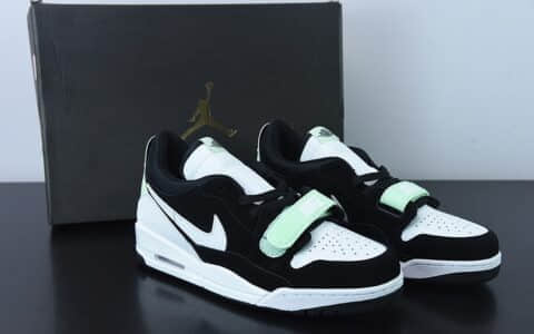 乔丹Air Jordan Legacy 312 Low AJ312荧光泼墨熊猫低帮休闲板鞋纯原版本 货号：CJ5500-013