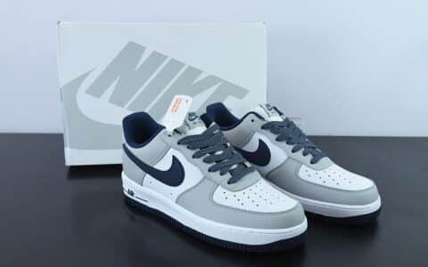 耐克Nike Air Force 1 Low ’07 灰蓝满天星配色空军一号低帮休闲板鞋纯原版本 货号：KU5696-002