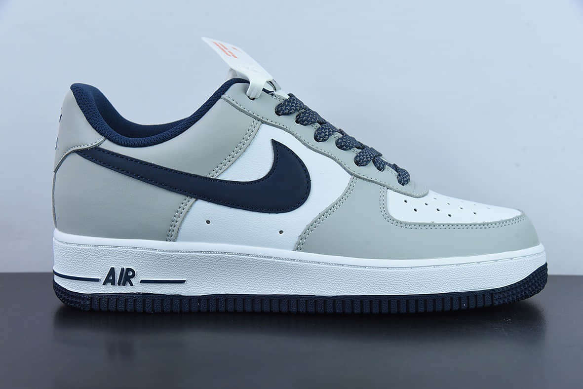 耐克Nike Air Force 1 Low ’07 灰蓝满天星配色空军一号低帮休闲板鞋纯原版本 货号：KU5696-002