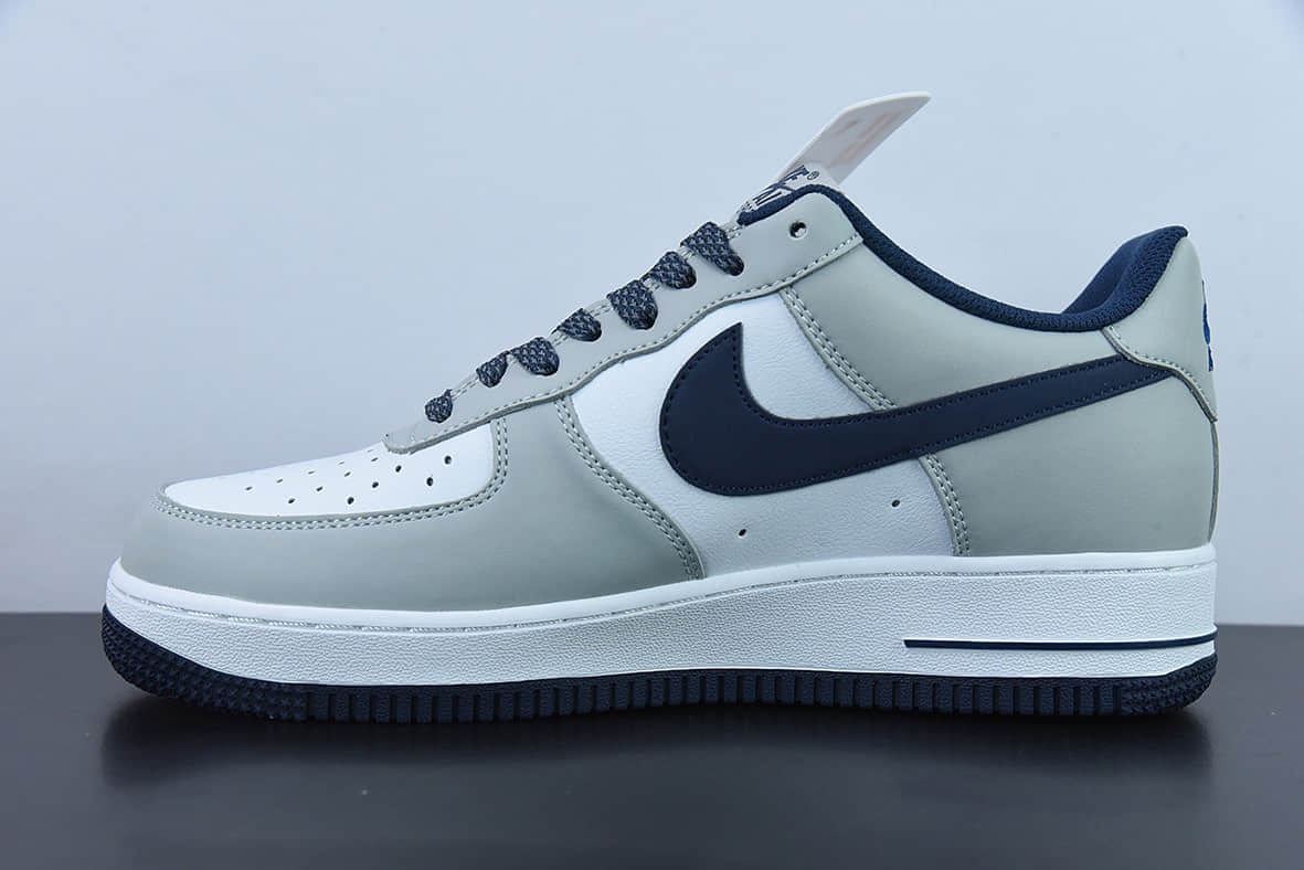 耐克Nike Air Force 1 Low ’07 灰蓝满天星配色空军一号低帮休闲板鞋纯原版本 货号：KU5696-002