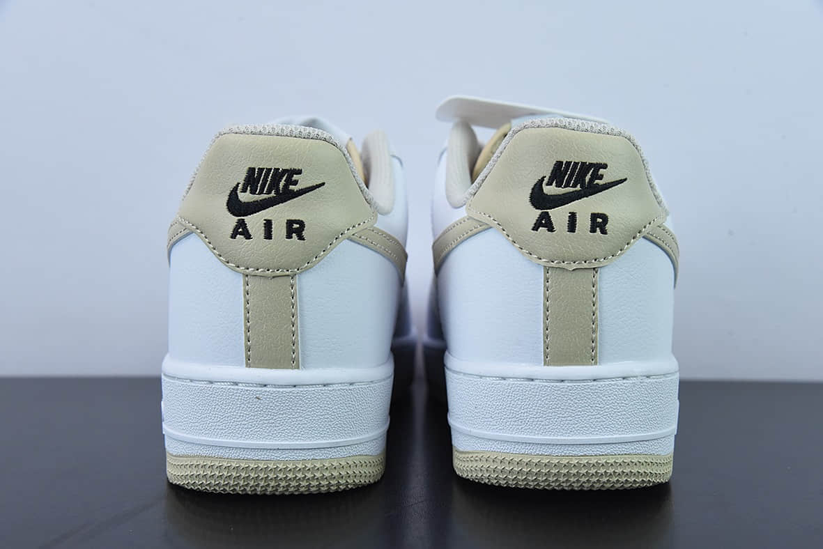 耐克Nike Air Force 1 Low 白卡其空军一号低帮百搭休闲运动板鞋纯原版本 货号：DZ2771-121