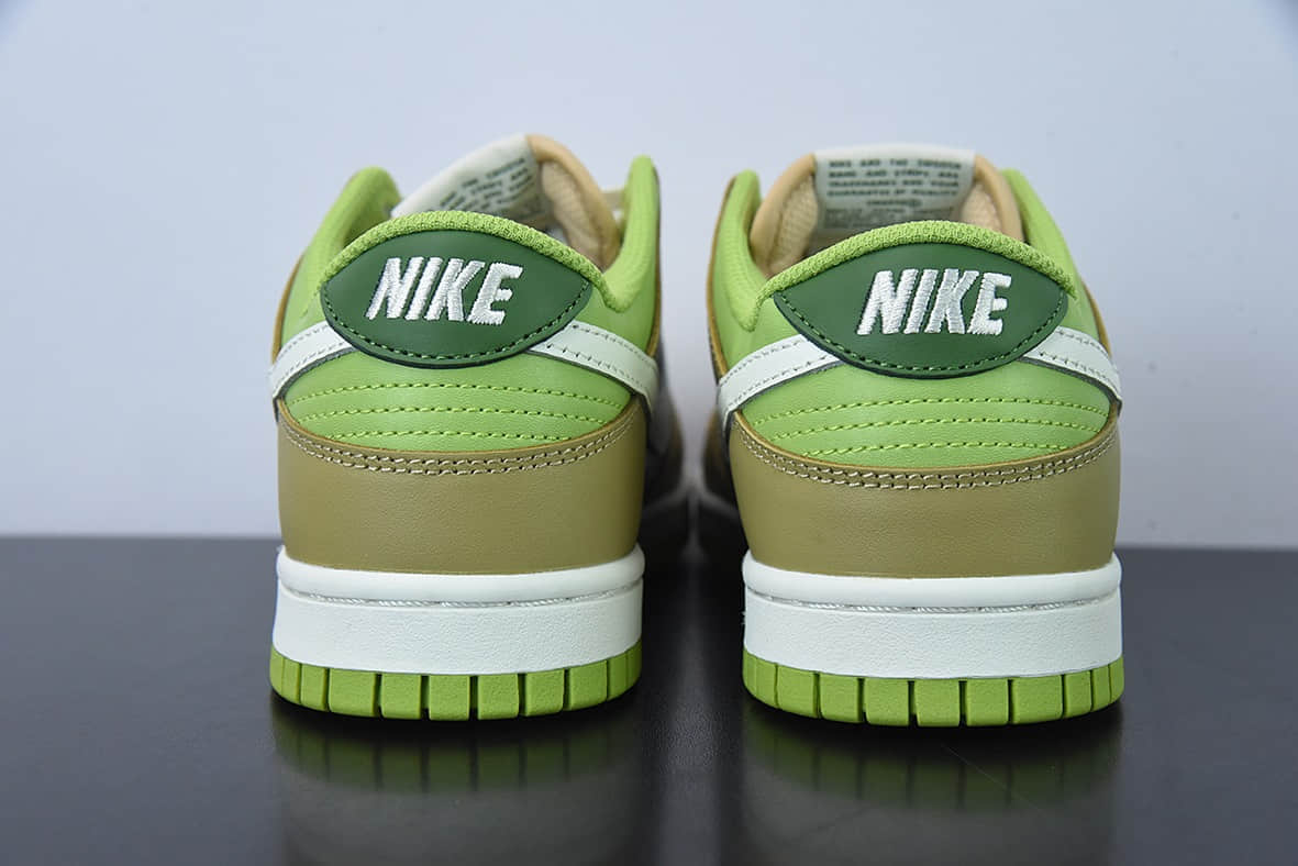 耐克Nike SB Dunk Low 彩色拼接大麦黄 SB低帮运动休闲板鞋纯原版本 货号：DV9108-711