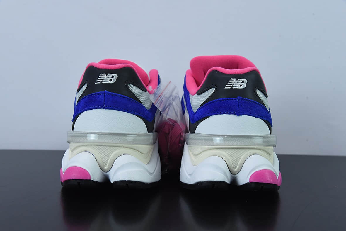 新百伦New Balance Joe Freshgoods x New Balance NB9060 联名款白黑电动蓝亮粉复古休闲运动慢跑鞋纯原版本 货号：U9060NB9