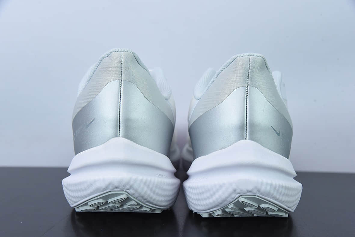 耐克Nike Air Zoom Winflo 9代灰白网透面气训跑练步鞋纯原版本 货号：DD8686-100