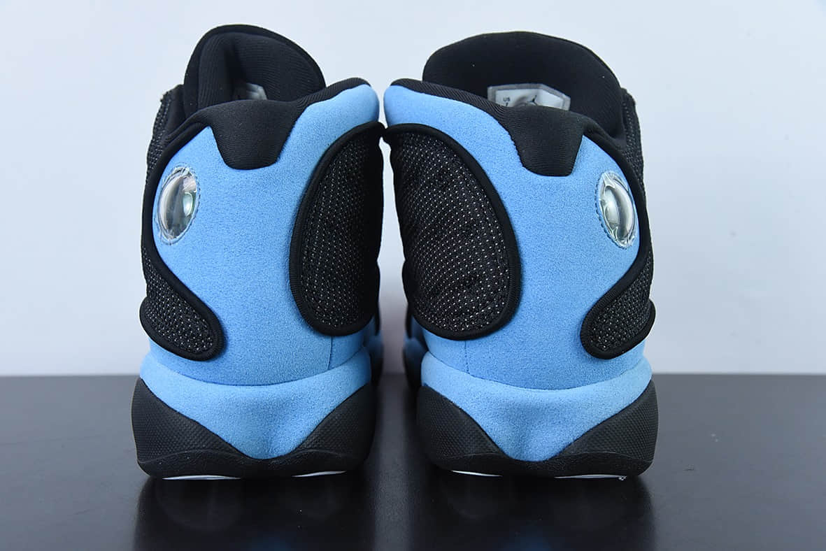 乔丹Air Jordan 13 XIIIBlackUniversity BlueAJ13“黑北卡蓝3M反光篮球鞋纯原版本 货号：DJ5982-041