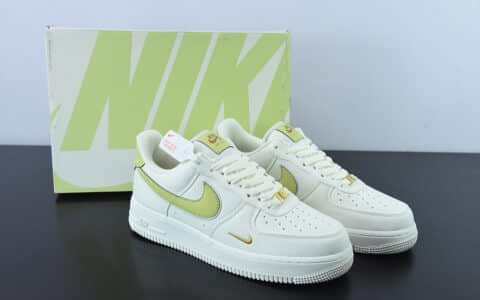 耐克Nike Air Force 1 Low 07 白绿帆布空军一号低帮休闲板鞋纯原版本 货号：MN5696-109