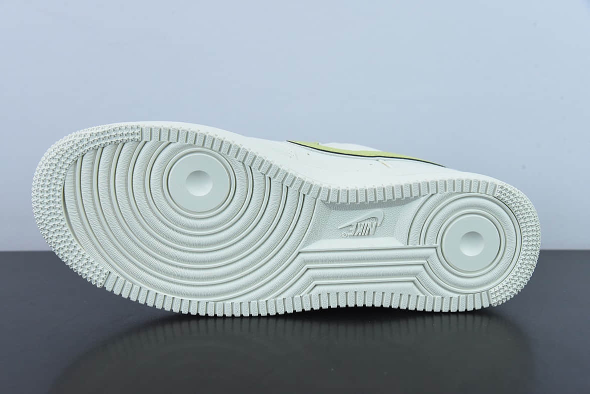 耐克Nike Air Force 1 Low 07 白绿帆布空军一号低帮休闲板鞋纯原版本 货号：MN5696-109