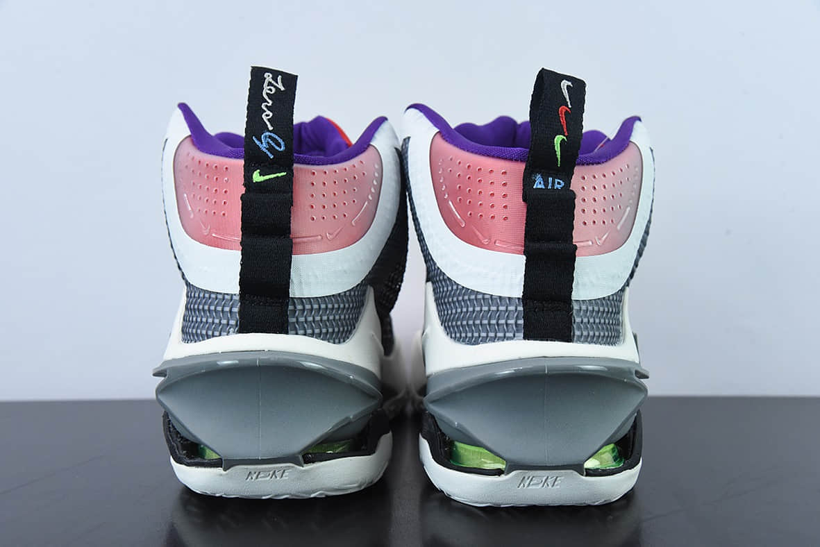 耐克Nike Air zoom G.T.Jump EP 多彩拼接实战篮球鞋纯原版本 货号：CZ9907-100